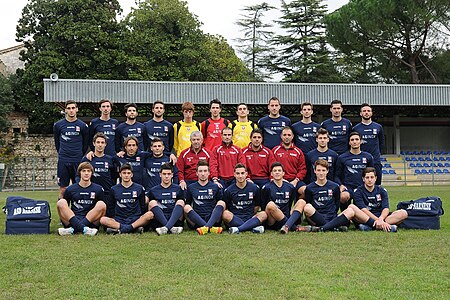 The winning team of the last championship - Eccellenza 2012-13. Narnese 2012-13.jpg