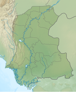 2014 Pakistan earthquake is located in Sindh