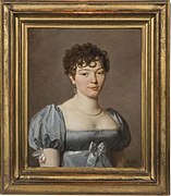 Pierre-Paul Prudhon Portrait de femme avec une robe bleue.jpg