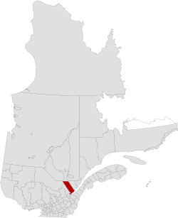 Location of La Côte-de-Beaupré