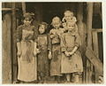 Image 16Children workers c. 1912. Some children who worked in South Carolina textile mills went to school half a day and worked before and after school—and eight or nine hours on Saturday. (from South Carolina)