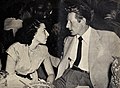 Sylvia Fine and her husband Danny Kaye, 1948