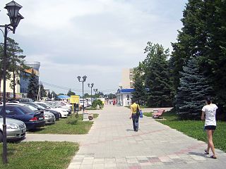 <span class="mw-page-title-main">Timashevsk</span> Town in Krasnodar Krai, Russia