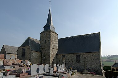 L'église Notre-Dame des Montiers.