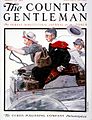 Cousin Reginald Goes to the Country (1917, primeira capa da Country Gentleman)