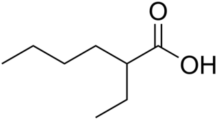 <span class="mw-page-title-main">2-Ethylhexanoic acid</span> Chemical compound