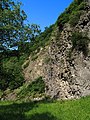 Teile des Basaltkegels, auf dem Amöneburg steht