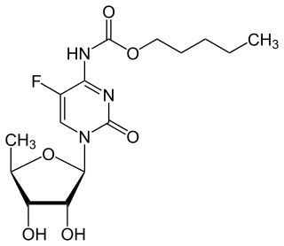 <span class="mw-page-title-main">Capecitabine</span> Chemical compound