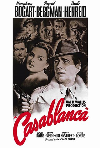 <i>Casablanca</i> (film) 1942 American romance film