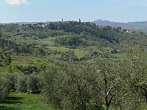 カステル・デル・ピアーノの風景