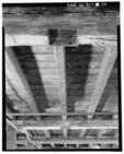 FIRST FLOOR, NOTCHES IN JOISTS FOR SHAFTING. - Slater Mill, Pawtucket, Providence County, RI HAER RI,4-PAWT,3-26.tif