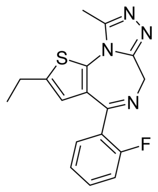 <span class="mw-page-title-main">Fluetizolam</span> Chemical compound