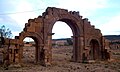 Arch with 3 bays of Septimius Severus in Lambaesis.