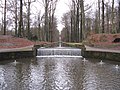 Vue du Grand canal du parc du château de Ludwigslust