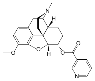 <span class="mw-page-title-main">Nicodicodine</span> Opioid antitussive and analgesic drug