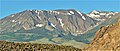 Mount Wood and Parker Peak seen from Panum Crater