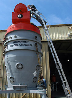 <span class="mw-page-title-main">McCann Rescue Chamber</span> Device for rescuing submariners