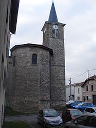 The church of Valencin