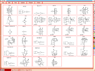 <span class="mw-page-title-main">XCircuit</span> Electrical circuit design software