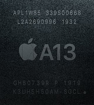 <span class="mw-page-title-main">Apple A13</span> System on a chip (SoC) designed by Apple Inc.