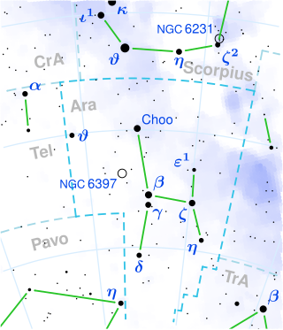 <span class="mw-page-title-main">HD 150136</span> Multiple star system in the constellation Ara