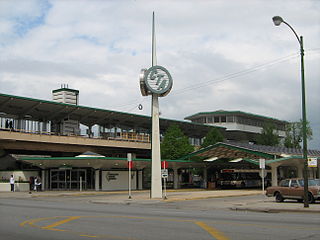 <span class="mw-page-title-main">Ashland/63rd station</span> Chicago "L" station