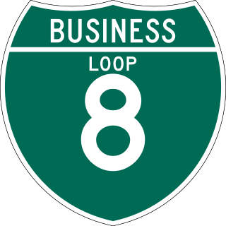 <span class="mw-page-title-main">Business routes of Interstate 8</span>