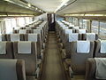 Standard class non-reserved car lower deck in January 2002