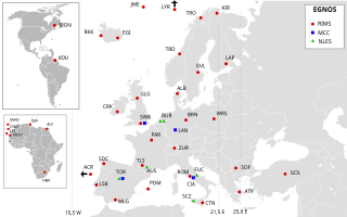 <span class="mw-page-title-main">European Geostationary Navigation Overlay Service</span> System that enhances the accuracy of GPS receivers