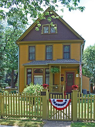 <span class="mw-page-title-main">John and Emma Lacey Eberts House</span> Historic house in Michigan, United States