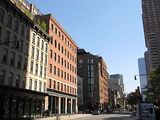 <span class="mw-page-title-main">Greenwich Street</span> Street in Manhattan, New York