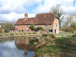 <span class="mw-page-title-main">River Whitewater</span> River in Hampshire, England