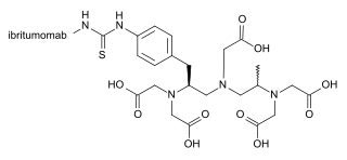 <span class="mw-page-title-main">Ibritumomab tiuxetan</span> Radioimmunotherapy treatment