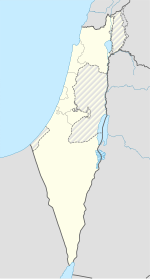 Ramat Gan trên bản đồ Israel