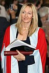 JK Rowling, after receiving an honorary degree from The University of Aberdeen