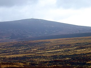 <span class="mw-page-title-main">Kippure</span> Mountain in Dublin, Ireland