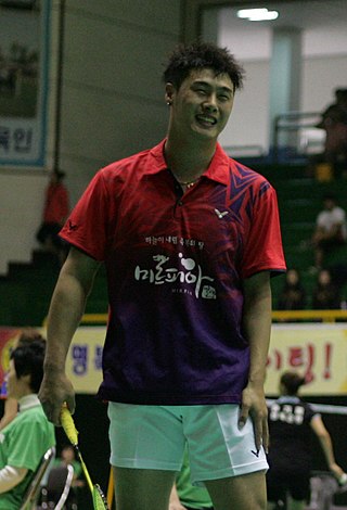 <span class="mw-page-title-main">Lee Jae-jin (badminton)</span> South Korean badminton player