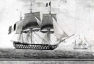 French ship <i>Bucentaure</i> (1803) 19th century ship of the line