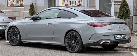 Mercedes-Benz C236 - left rear view