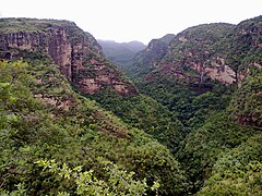 Vallée de Pachmarhi.