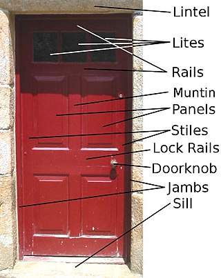 <span class="mw-page-title-main">Jamb</span> Architectural element