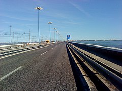 auf der Ponte della Libertà, Brücke nach Venedig