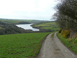 Porth Reservoir A reservoir in Cormwall, England