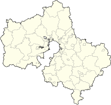 VKO is located in Moscow Oblast