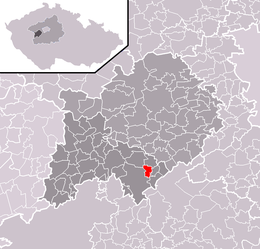 Skřipel – Mappa