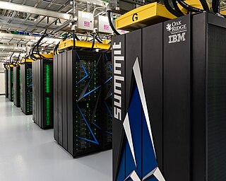 <span class="mw-page-title-main">Summit (supercomputer)</span> Supercomputer developed by IBM