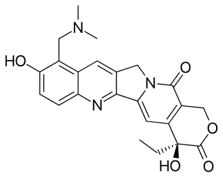 <span class="mw-page-title-main">Topotecan</span> Chemical compound