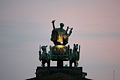 Apollo mit Greifen auf dem Giebel des Konzerthauses Berlin