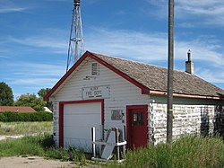 The old fire station in Alder (2007)