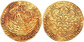 <span class="mw-page-title-main">Noble (English coin)</span> 14th/15th-century English gold coin